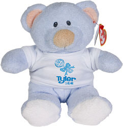 It's a Boy Rattle ©Ty Inc. "Baby Blue" Teddy Bear